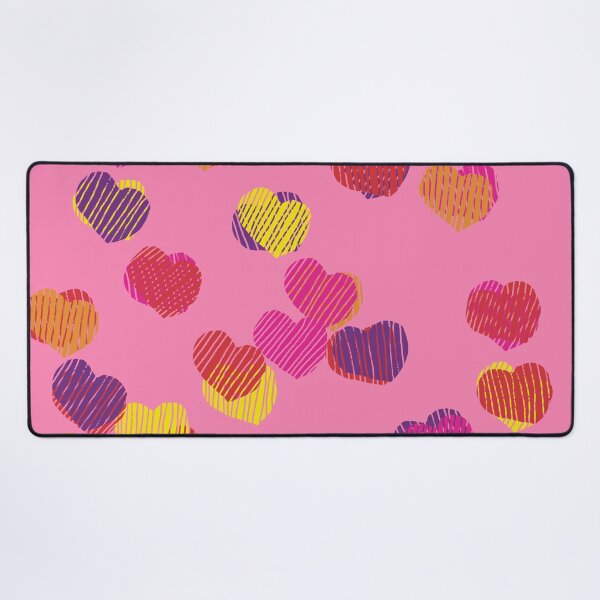 Item preview, Colored Abstract Hearts designed and sold by ellenhenry.
