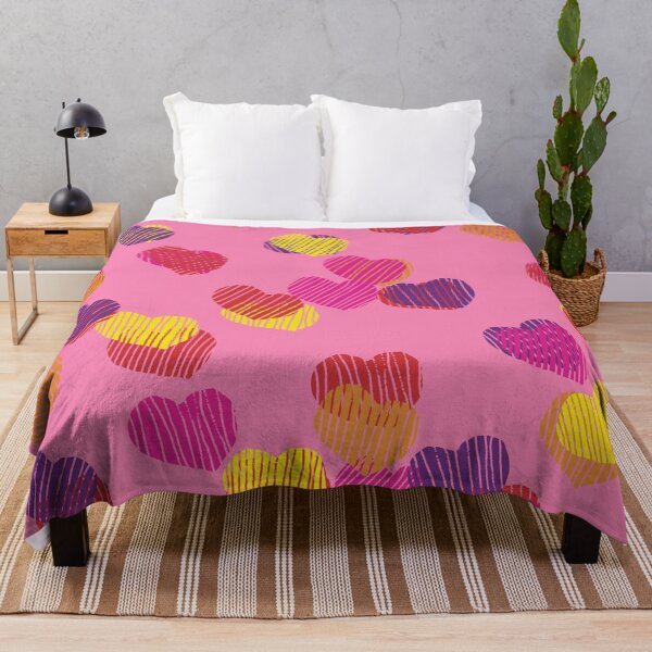 Item preview, Colored Abstract Hearts designed and sold by ellenhenry.