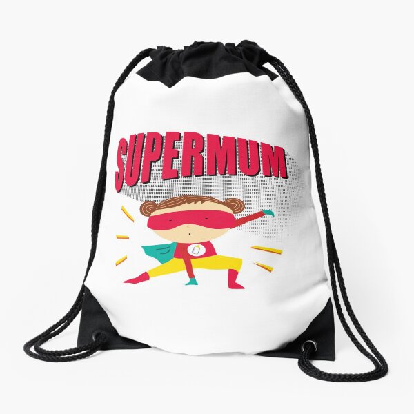 Super Mum!! Drawstring Bag