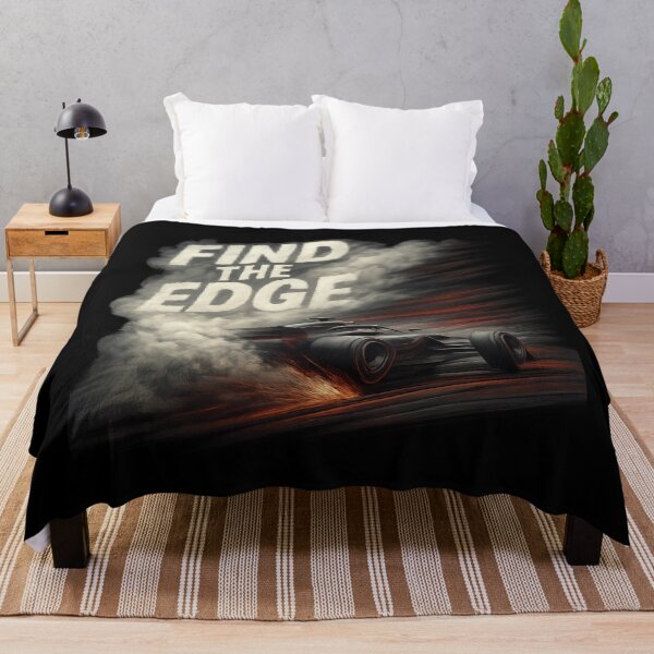 Item preview, FIND THE EDGE - High-Speed Racing Poster designed and sold by MKreative Studio.