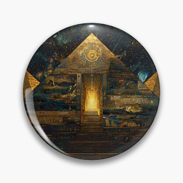 Item preview, Inner Sanctum | Cosmic Temple of Sacred Geometry designed and sold by Stoneflower-Art.