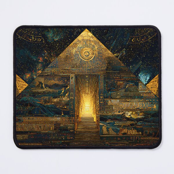 Item preview, Inner Sanctum | Cosmic Temple of Sacred Geometry designed and sold by Stoneflower-Art.