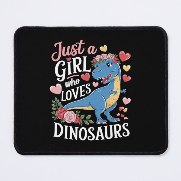 Item preview, Dinosaur Tee For Women Kids Just A Girl Who Loves Dinosaurs designed and sold by DigitaldeligArt.