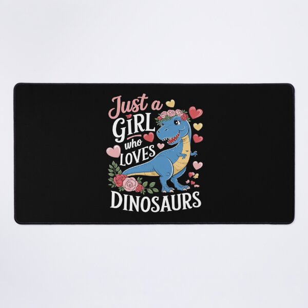 Item preview, Dinosaur Tee For Women Kids Just A Girl Who Loves Dinosaurs designed and sold by DigitaldeligArt.