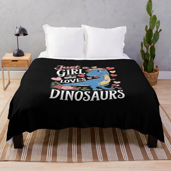 Item preview, Dinosaur Tee For Women Kids Just A Girl Who Loves Dinosaurs designed and sold by DigitaldeligArt.