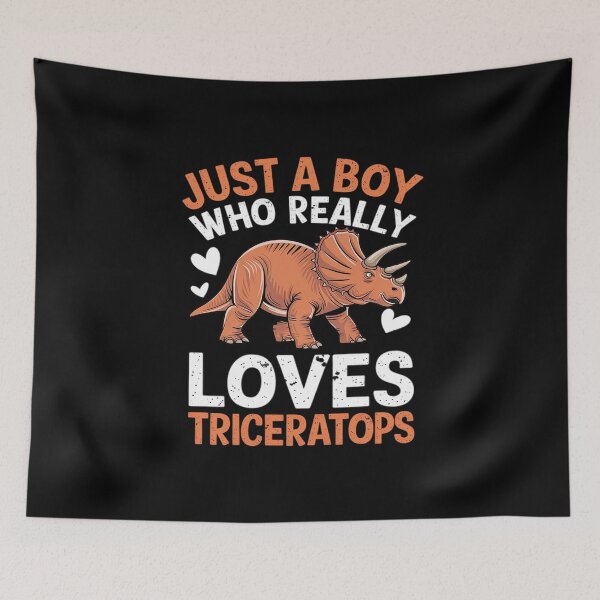 Item preview, Dinosaur Triceratops apparel for boys  designed and sold by MarkLeedsArt.