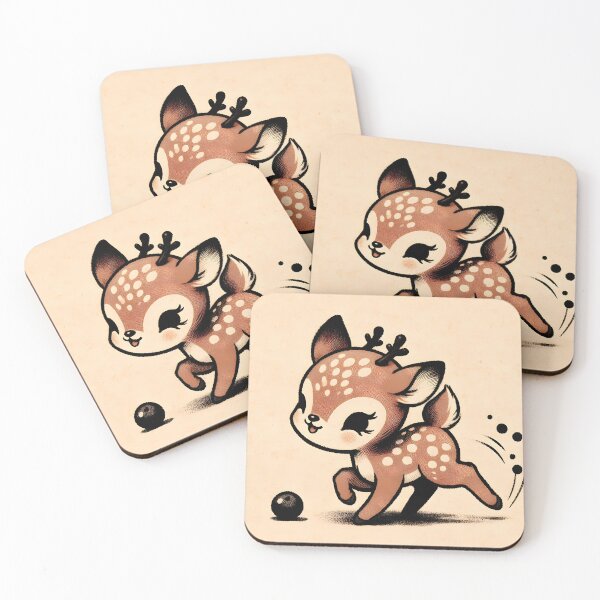 Item preview, Cute Baby Deer, Ai Generated Art  designed and sold by ACC .