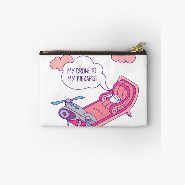 Item preview, Drone Therapy Session: My Drone Is My Therapist - Surreal Art designed and sold by Around with my camera.