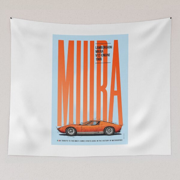 Item preview, Lamborghini Miura designed and sold by Theodor Decker.