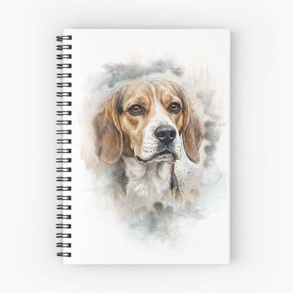 Item preview, Beagle Watercolor Portrait – Classic Beagle Dog Art designed and sold by nscphotography.