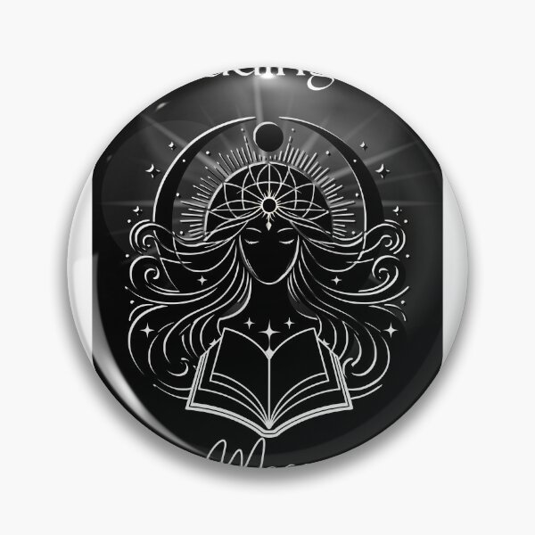 Item preview, Reading is Magic: Celestial Woman Tarot (Dark Mode) designed and sold by Moon Lit Pages.