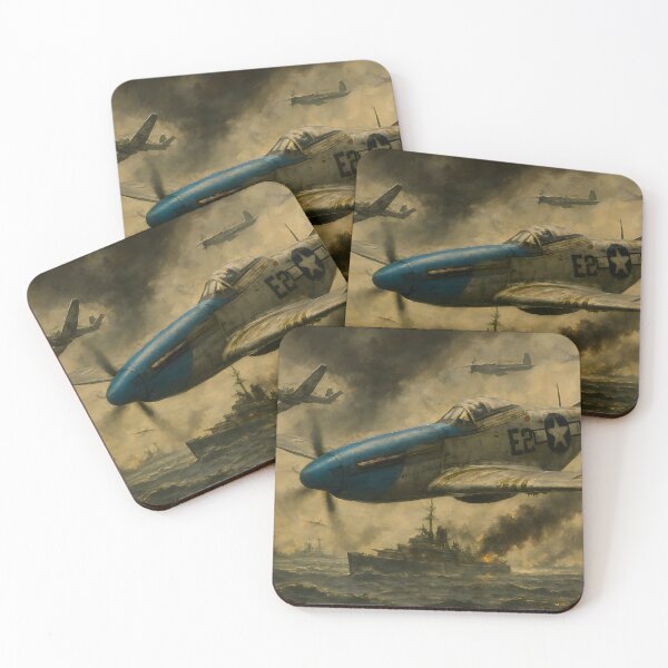 Item preview, WWII P51-D Blue Nose mustang Vintage Picture. designed and sold by H A R L E I G H .