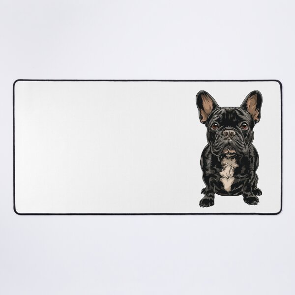 Item preview, Black French Bulldog Dog Illustration designed and sold by whyitsme.