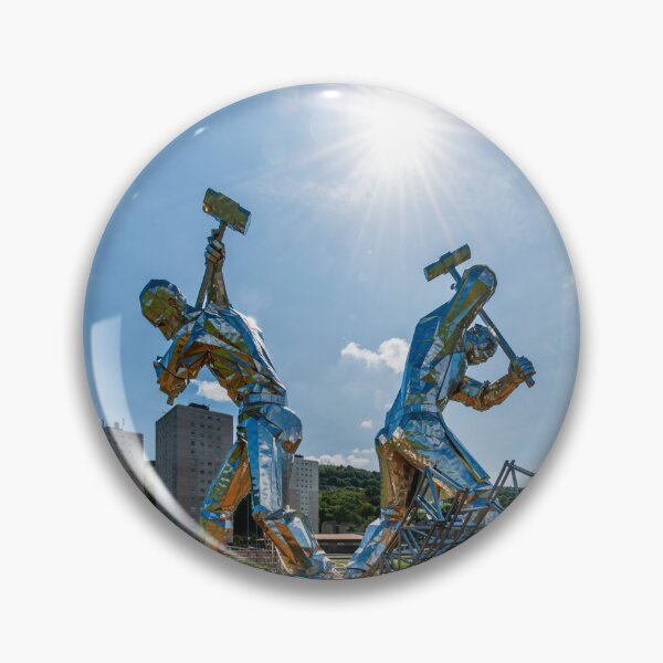 Item preview, Sunlit Shipbuilders Sculpture, Port Glasgow designed and sold by RJW Images.