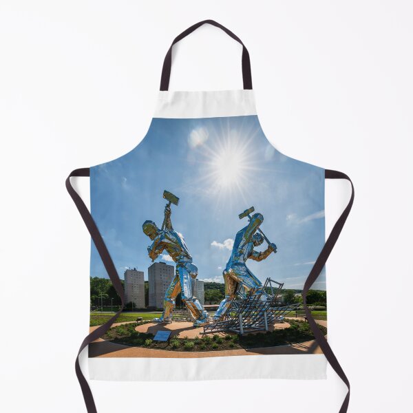 Item preview, Sunlit Shipbuilders Sculpture, Port Glasgow designed and sold by RJW Images.