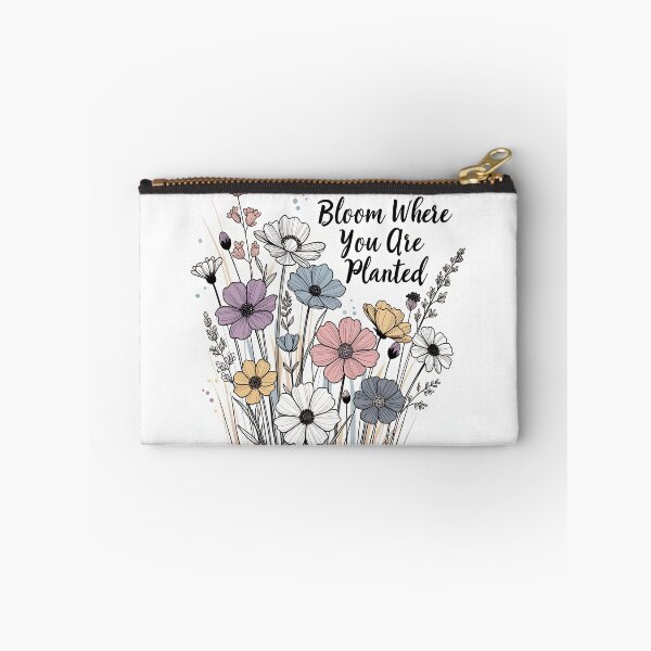 Item preview, Bloom Where You Are Planted Flowers designed and sold by SunDrift.