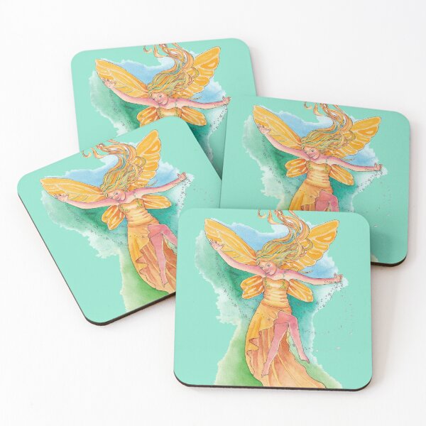 Item preview, Watercolor Orange Faerie Fantasy designed and sold by Chloe Nyiri.