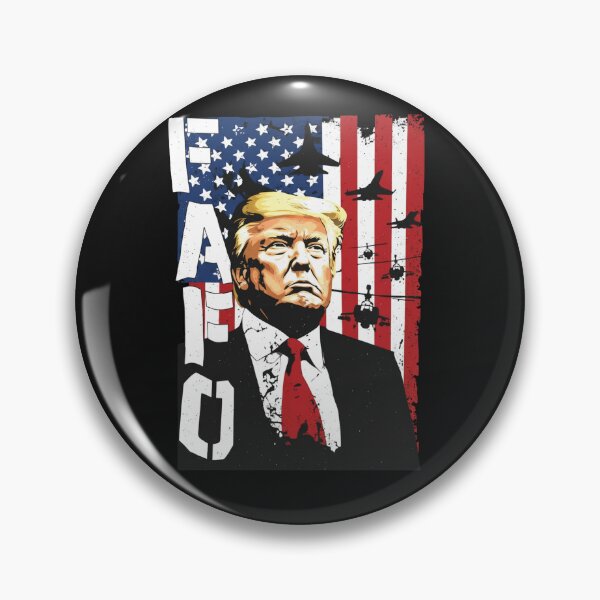 Item preview, Trump FAFO American flag fighter jet silhouette designed and sold by JulianaRuizz.