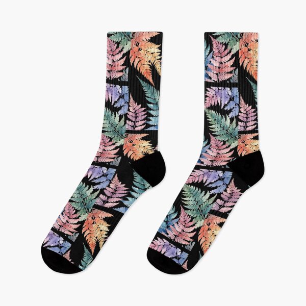 Artikelvorschau, Farn Blätter in Pastellfarben pattern entworfen und verkauft von LiskoDesign.