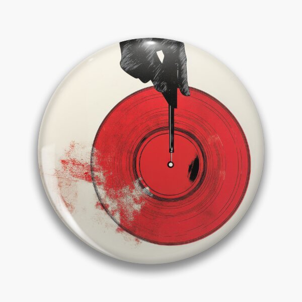Item preview, Stylus over red record designed and sold by anytka.
