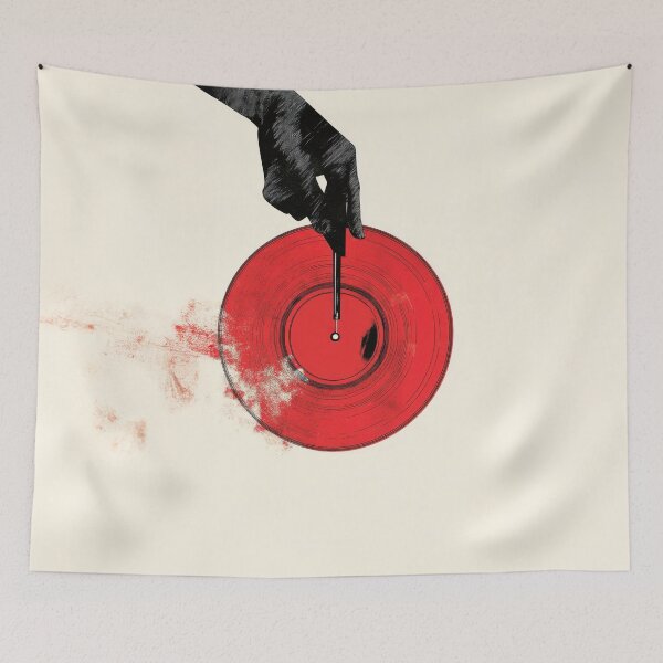 Item preview, Stylus over red record designed and sold by anytka.