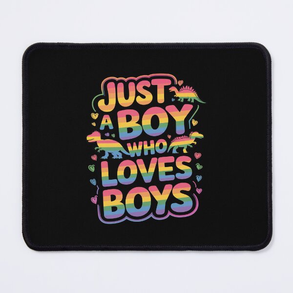 Item preview, Just a boy who loves boys Gay Pride Dinosaur Theme LGBT Flag 1 designed and sold by DigitaldeligArt.