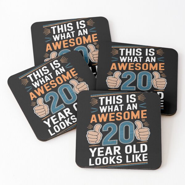 Item preview, This Is What an Awesome 20 Year Old Looks Like 20th Birthday  designed and sold by MarryIsMonth.
