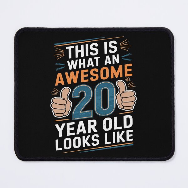 Item preview, This Is What an Awesome 20 Year Old Looks Like 20th Birthday  designed and sold by MarryIsMonth.