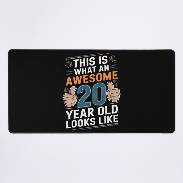 Item preview, This Is What an Awesome 20 Year Old Looks Like 20th Birthday designed and sold by MarryIsMonth.