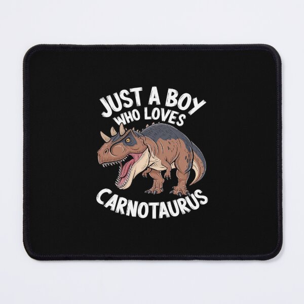 Item preview, Just A Boy Who Loves Carnotaurus Dinosaur designed and sold by MarkLeedsArt.