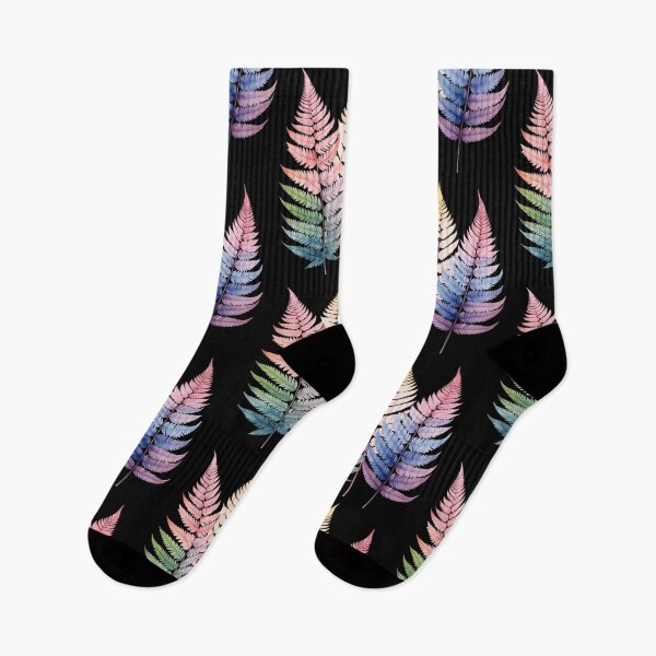 Item preview, Tropical colors, fern leaves in pastel shades designed and sold by LiskoDesign.