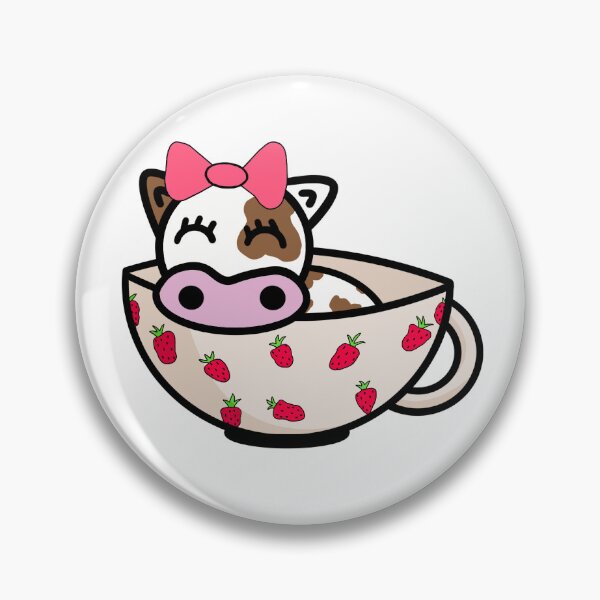 Artikelvorschau, Teacup-Kuh entworfen und verkauft von Witchy Bee Creations.