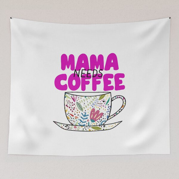 Item preview, Mama Needs Coffee  designed and sold by Sartoris Art.
