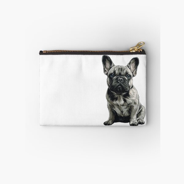 Item preview, Blue French Bulldog Dog Illustration designed and sold by whyitsme.