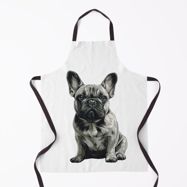 Item preview, Blue French Bulldog Dog Illustration designed and sold by whyitsme.