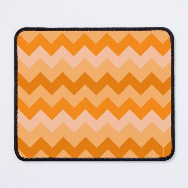 Item preview, Orange Zigzag Pattern – Modern Orange Aesthetic Design designed and sold by katerin17.
