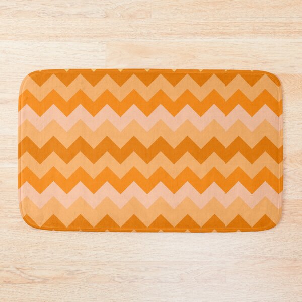 Item preview, Orange Zigzag Pattern – Modern Orange Aesthetic Design designed and sold by katerin17.