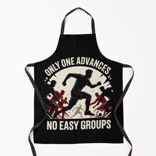 Item preview, Only One Advances No Easy Groups Soccer Team Competition Art designed and sold by SplashTastic.