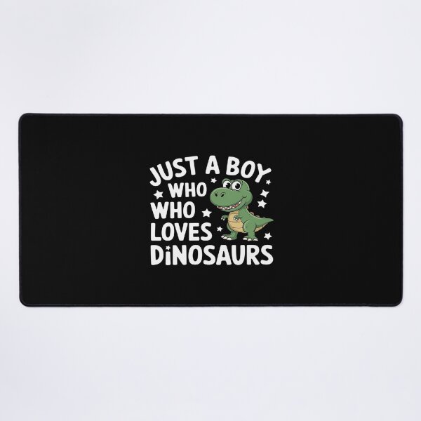 Item preview, Just A Boy Who Loves Dinosaurs designed and sold by DigitaldeligArt.
