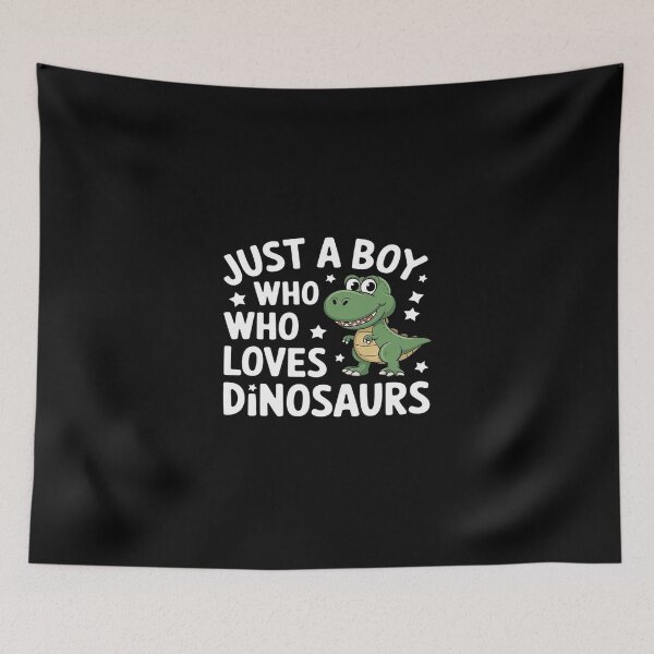 Item preview, Just A Boy Who Loves Dinosaurs  designed and sold by DigitaldeligArt.