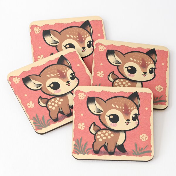 Item preview, Cute Baby Deer, Ai Generated Art  designed and sold by ACC .