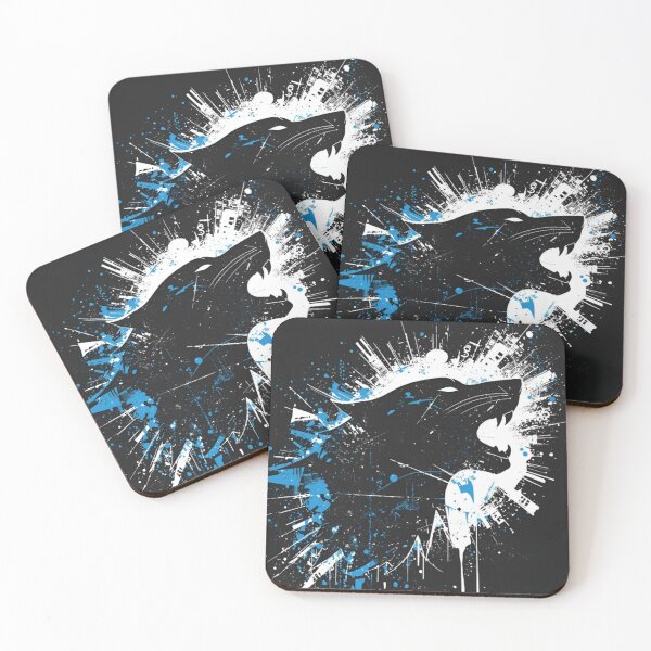 Item preview, Fierce Panther Growl Grunge Splatter Graphic designed and sold by SAMNagy.