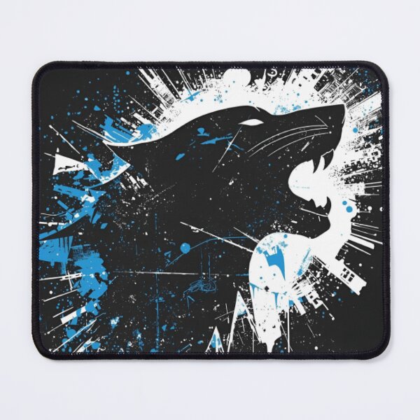Item preview, Fierce Panther Growl Grunge Splatter Graphic designed and sold by SAMNagy.