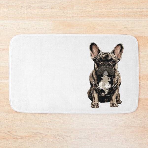 Item preview, Brindle French Bulldog Dog Illustration designed and sold by whyitsme.