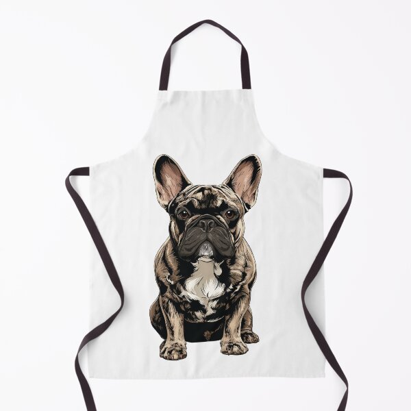Item preview, Brindle French Bulldog Dog Illustration designed and sold by whyitsme.