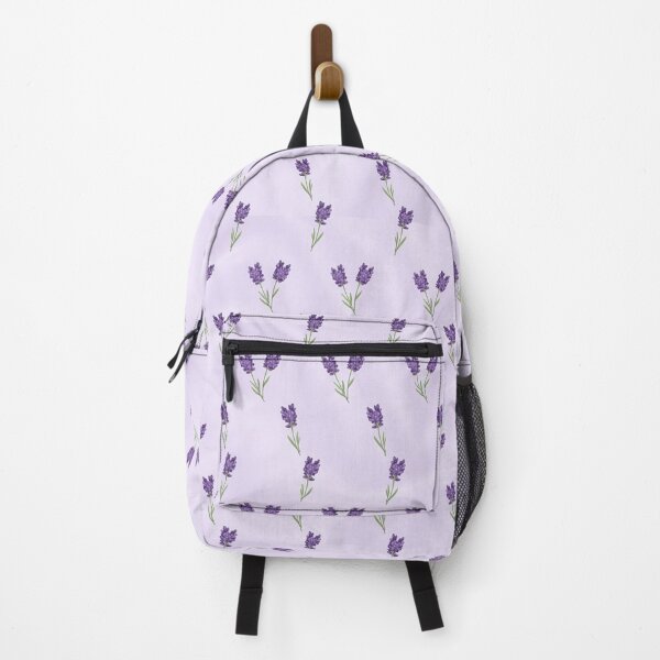 Item preview, Watercolor Lavender Floral Pattern on Pastel Purple designed and sold by Tripple A Creations.