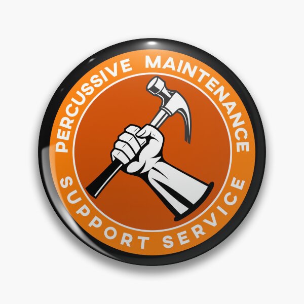 Item preview, Percussive Maintenance Support Service designed and sold by knappidesign.