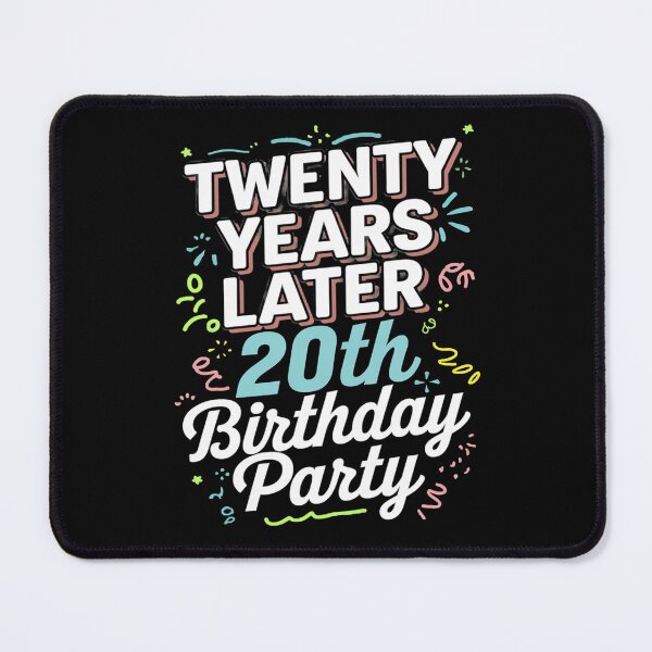 Item preview, Twenty Years Later 20th Birthday Party 20 Year Old designed and sold by MarryIsMonth.