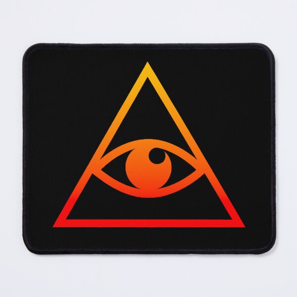 Item preview, All Seeing Eye Triangle Minimal Occult Symbol Design designed and sold by Amanda's Factory.