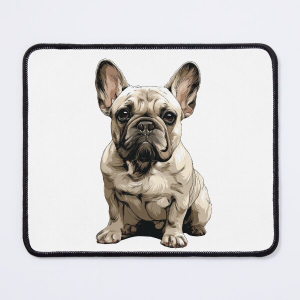 Item preview, Cream French Bulldog Dog Illustration designed and sold by whyitsme.